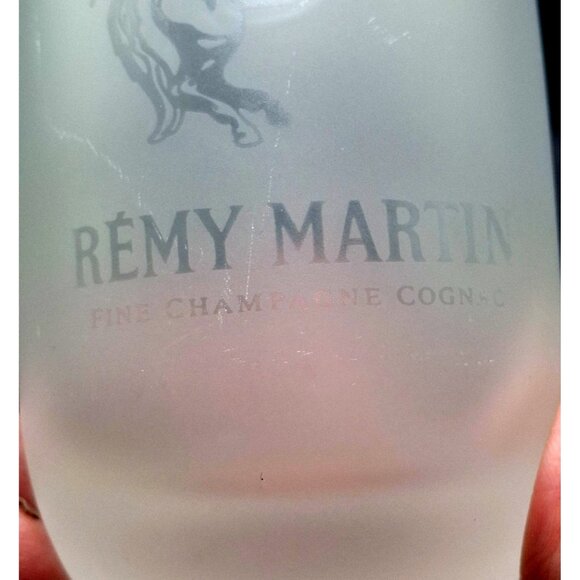 Rémy Martin Fine Champagne Cognac Frosted Glasses Set Of 4 - Picture 3 of 7